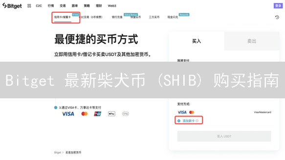 Bitget 最新柴犬币 (SHIB) 购买指南：手把手教你快速入门！