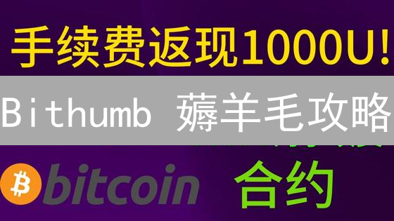 Bithumb 薅羊毛攻略：优惠活动深度剖析，交易省钱必看！